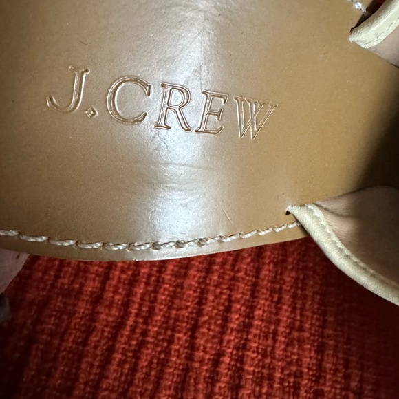 J. Crew Black and White Patterned Mules with Red Accents - Picture 6 of 8